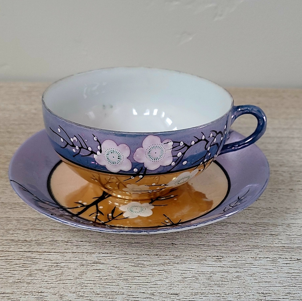4pc Lusterware Made in Japan 1970s